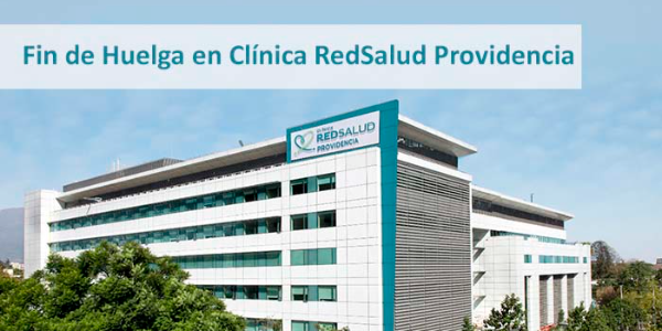 Fin Huelga Clínica RedSalud Providencia