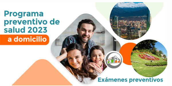 Programa Preventivo de Salud a Casa, región Metropolitana y Valparaíso.