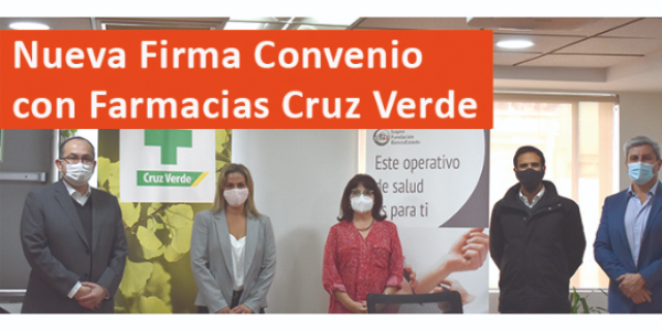 Nueva Firma Convenio con Farmacias Cruz Verde