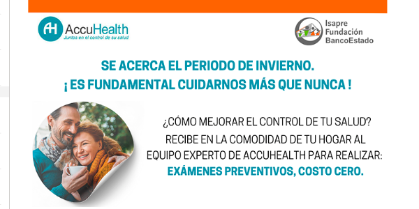 Programa Preventivo 2024 Isapre Fundación Exámenes a Domicilio