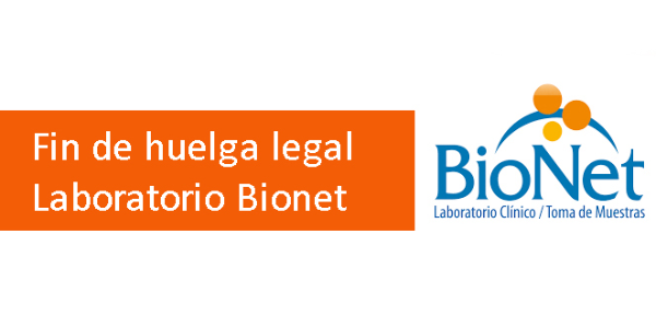 Fin de Huelga Laboratorio Bionet