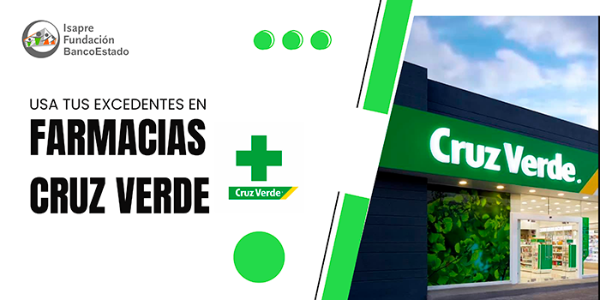 Utiliza tus excedentes de cotización en Farmacias Cruz Verde