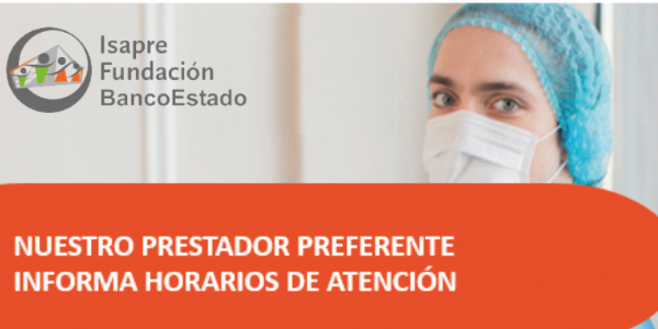 Nuestro Prestador Preferente Centro Médico y Dental Fundación. atendera en forma parcial