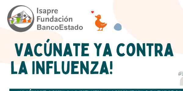 ¡Vacúnate ya contra la Influenza!