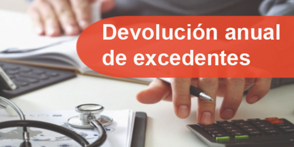 Devolución de excedentes 2019