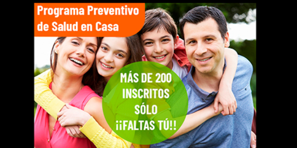 Recordatorio Programa Preventivo de Salud en Casa