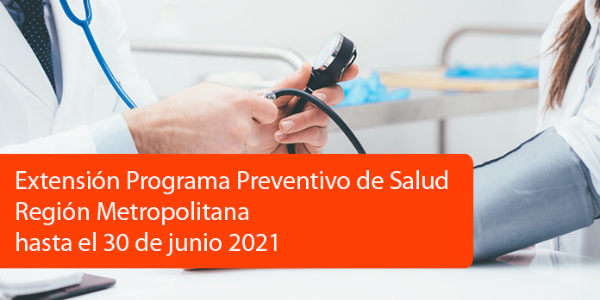 Extensión de Programa Preventivo de Salud en Casa R.M.