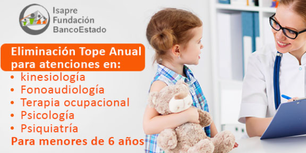 Eliminación Tope en niños menores de 6 años en algunas prestaciones